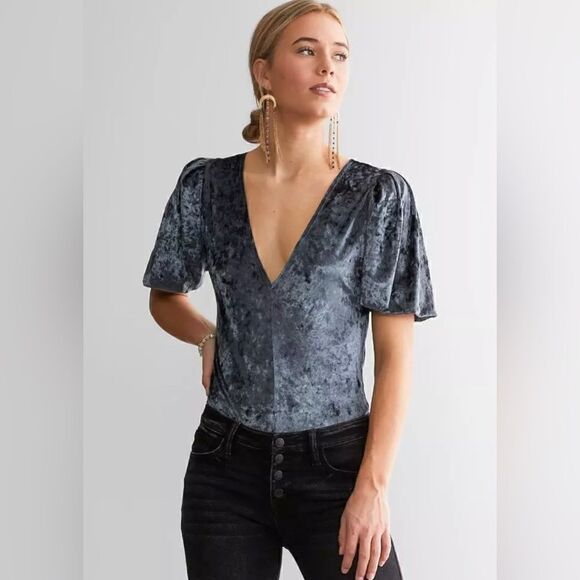 Free People Intimately NWT Don’t You Wish Bodysuit in Sunflower Seed Size Small - Picture 6 of 16